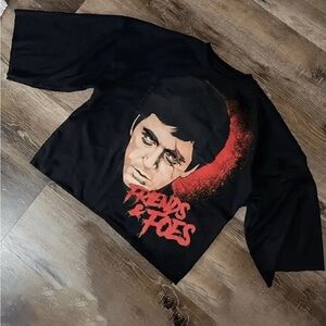 Black Graphic Men's Shirt